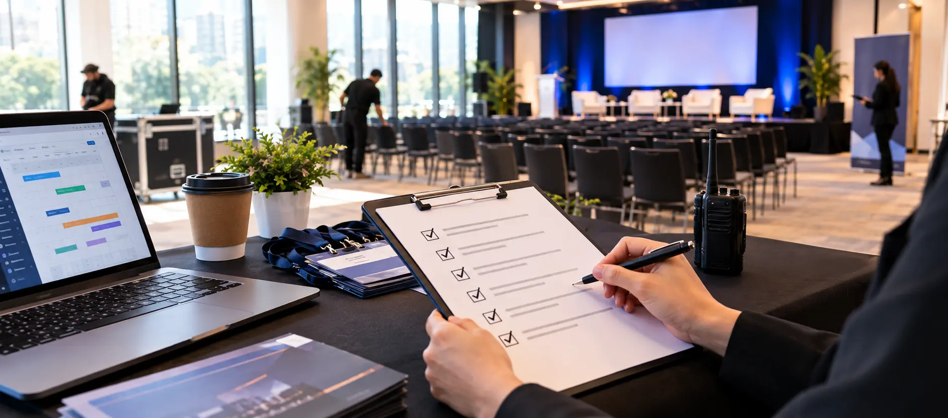Checklist: 12 pasos para planear la logística de un evento empresarial sin contratiempos - Dotarium