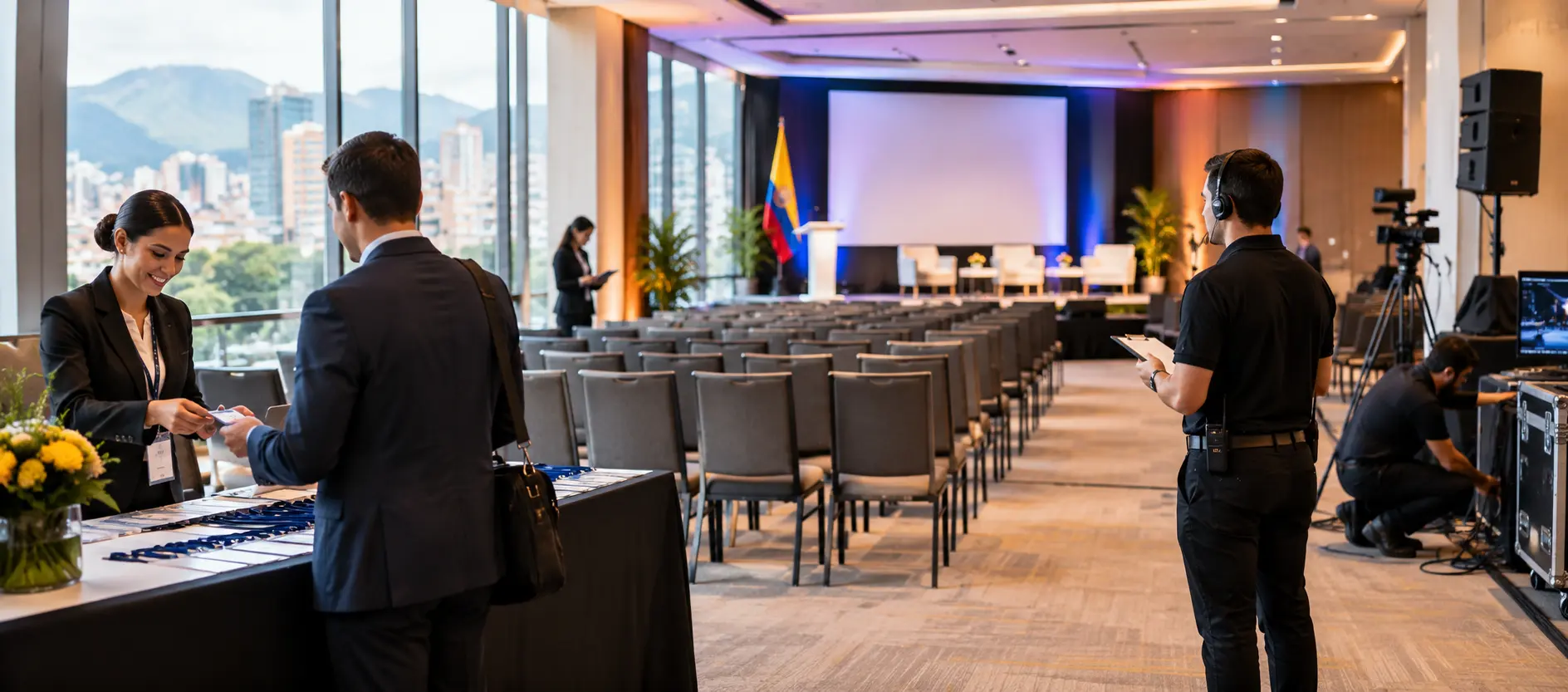 Logística integral para eventos corporativos: por qué un solo aliado ahorra tiempo y dinero - Dotarium