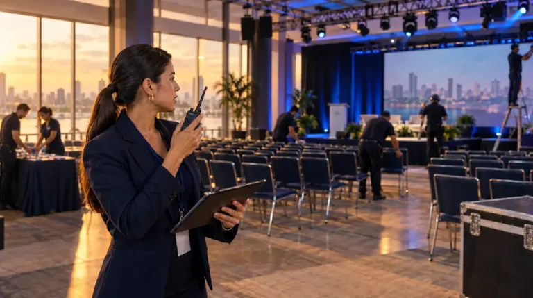 Qué es la logística de eventos: etapas, responsables y errores frecuentes