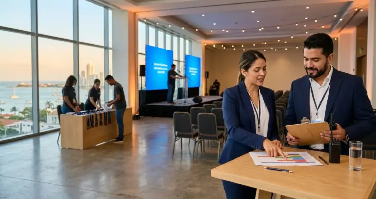Ejemplo de logística de un evento corporativo: caso práctico con cronograma